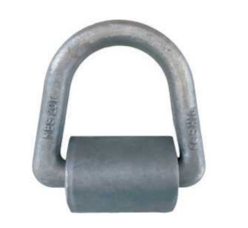 Buque forjado del acero D Ring Lashing Materials For MPP con la correa