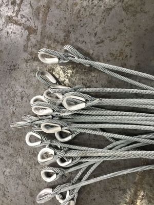 Dedal para la cuerda, dedal del metal de 1 pulgada del cable de alambre del EN 13411-1