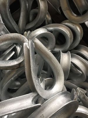 2-1/4” dedal resistente de acero suave de la cuerda de alambre