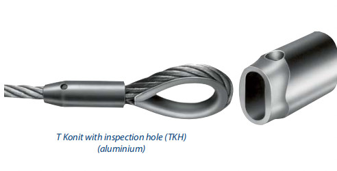 Casquillos de alambre de aleación de aluminio 3,1 T y TKH EN 13411-3