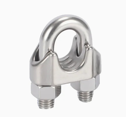 Abrazadera de tubo de cable de acero inoxidable galvanizado maleable, abrazadera de manguera de conducto, perno en U SS304 - Solución de fijación segura y duradera