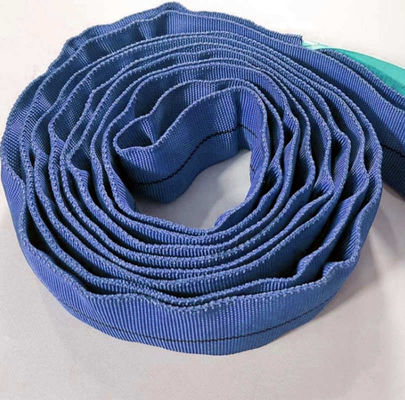 Sling de poliéster azul de alta tenacidad de 240 mm de ancho