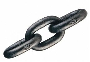 Sling de cadena de elevación fuerte WLL 200 kg Diámetro de la cadena de 6 mm a 32 mm Carga mínima de prueba de prueba 2 veces el límite de carga de trabajo