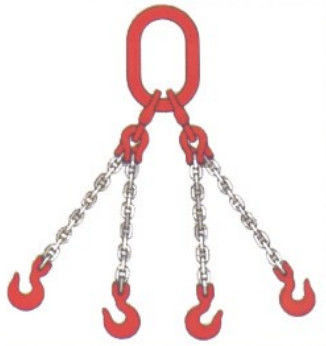 Largo personalizado de cuerda de alambre de ensamblaje de eslingas con núcleo de acero y acero galvanizado