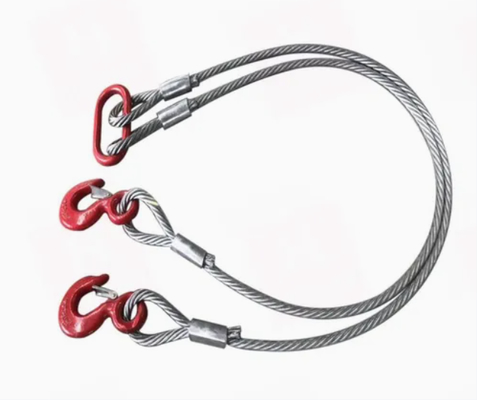 DNV 2.7-1 Sling de cuerda de alambre de acero para contenedores offshore certificados