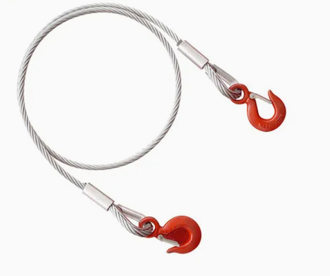 Sling de alambre galvanizado de 1/2/3/4 piernas para elevación y elevación. Seguridad y durabilidad superior.